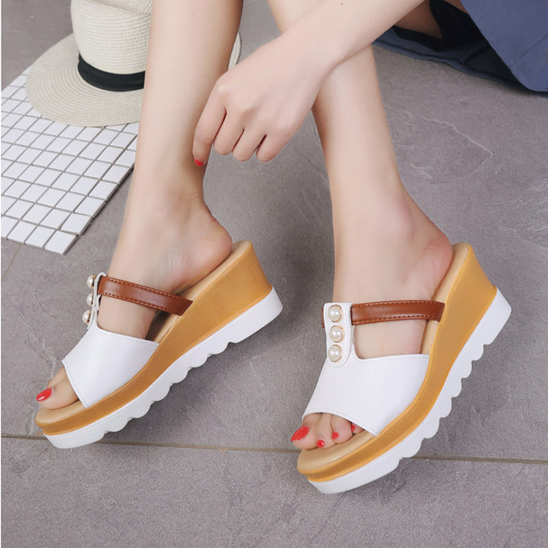 Sandales femme en PU - Ref 2668522 Image 1
