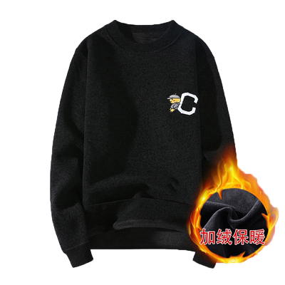 一体绒保暖毛衣低领打底衫