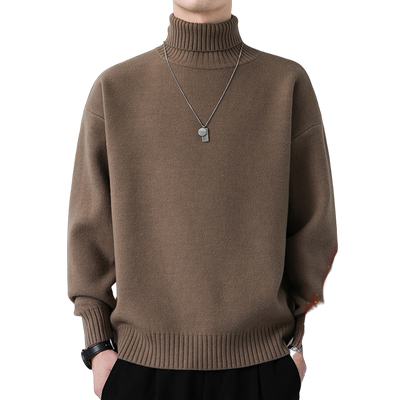 冬季宽松慵懒风内搭毛线衣