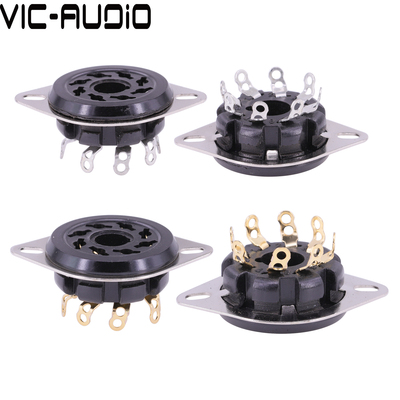 大八脚电子管座8脚插座 EL34 GZ34 KT88 6550 6L6 6V6 6SN7管座