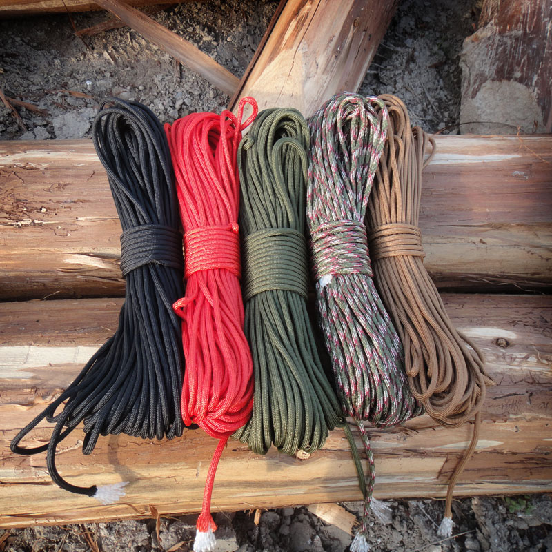 用品野外生存应急捆绑31米芯伞绳