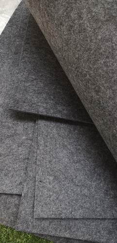 灰色毛毡 门板隔音防震毛毡汽车隔音毡 房车保温棉毡垫1米宽5MM厚