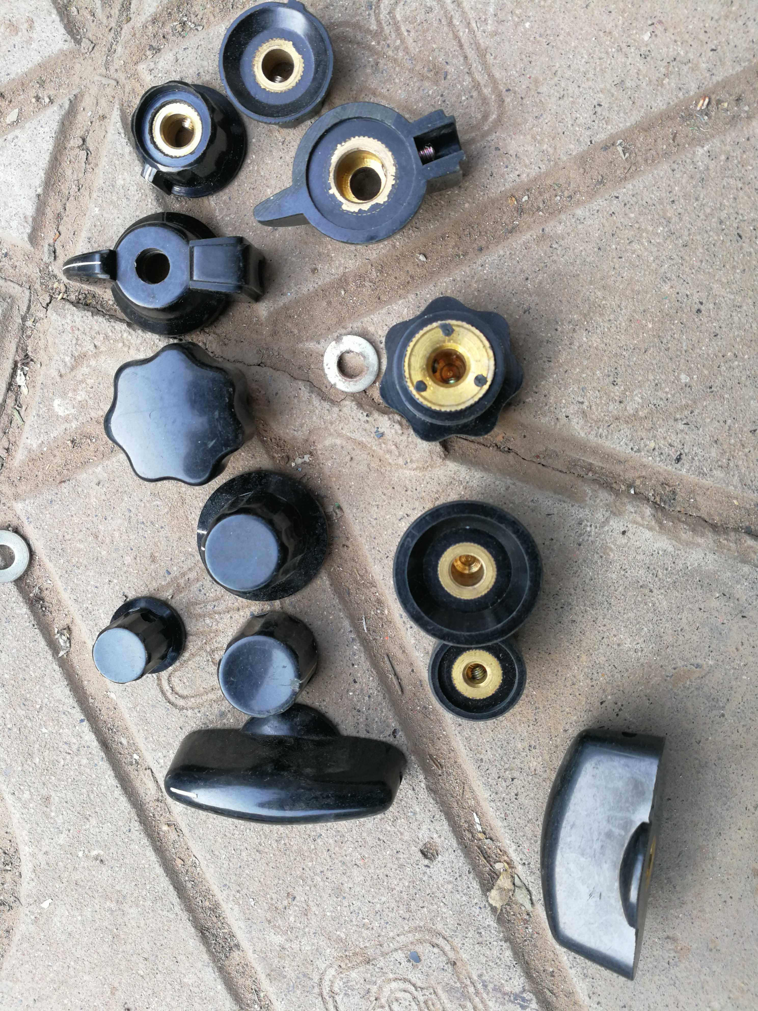 旋钮设备老仪器老收音机发射机收信讯电台等旋转