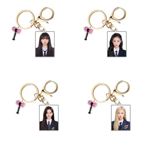 粉墨证件照Blackpink亚克力钥匙扣 Lisa jennie jisoo rosé挂件