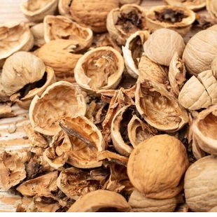 核桃皮老核桃树枝中药材野生分心木核桃壳煮鸡蛋核桃树叶青龙衣皮