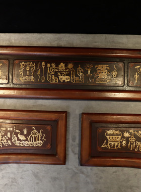 日月堂古董木雕老物件