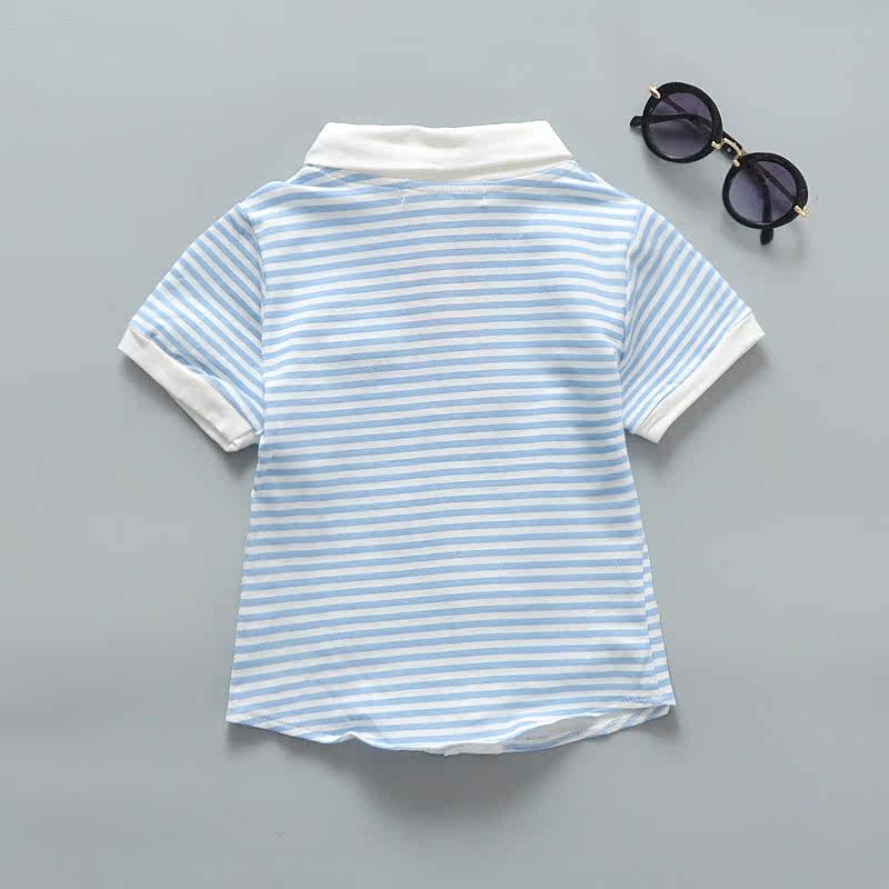 Chemise garcon à manche courte - Ref 2077520 Image 3