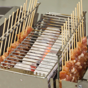 【全新上市】淄博无烟烧烤架家用烧烤炉户外烤串烤肉碳烤炉子室内