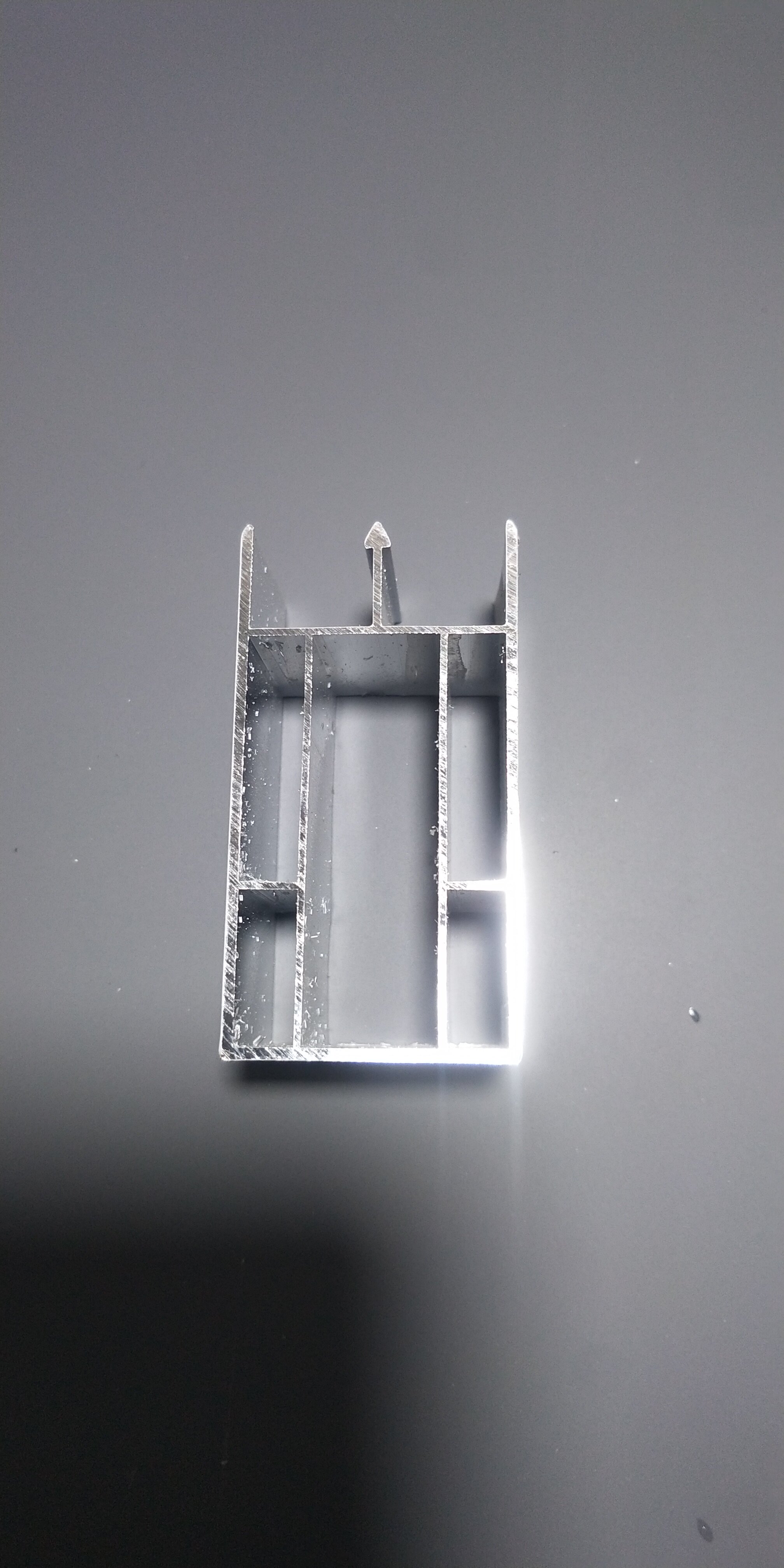 加厚山槽铝型材瓷砖橱柜配件30X50中方打灶立柱u型包边条灶台立柱