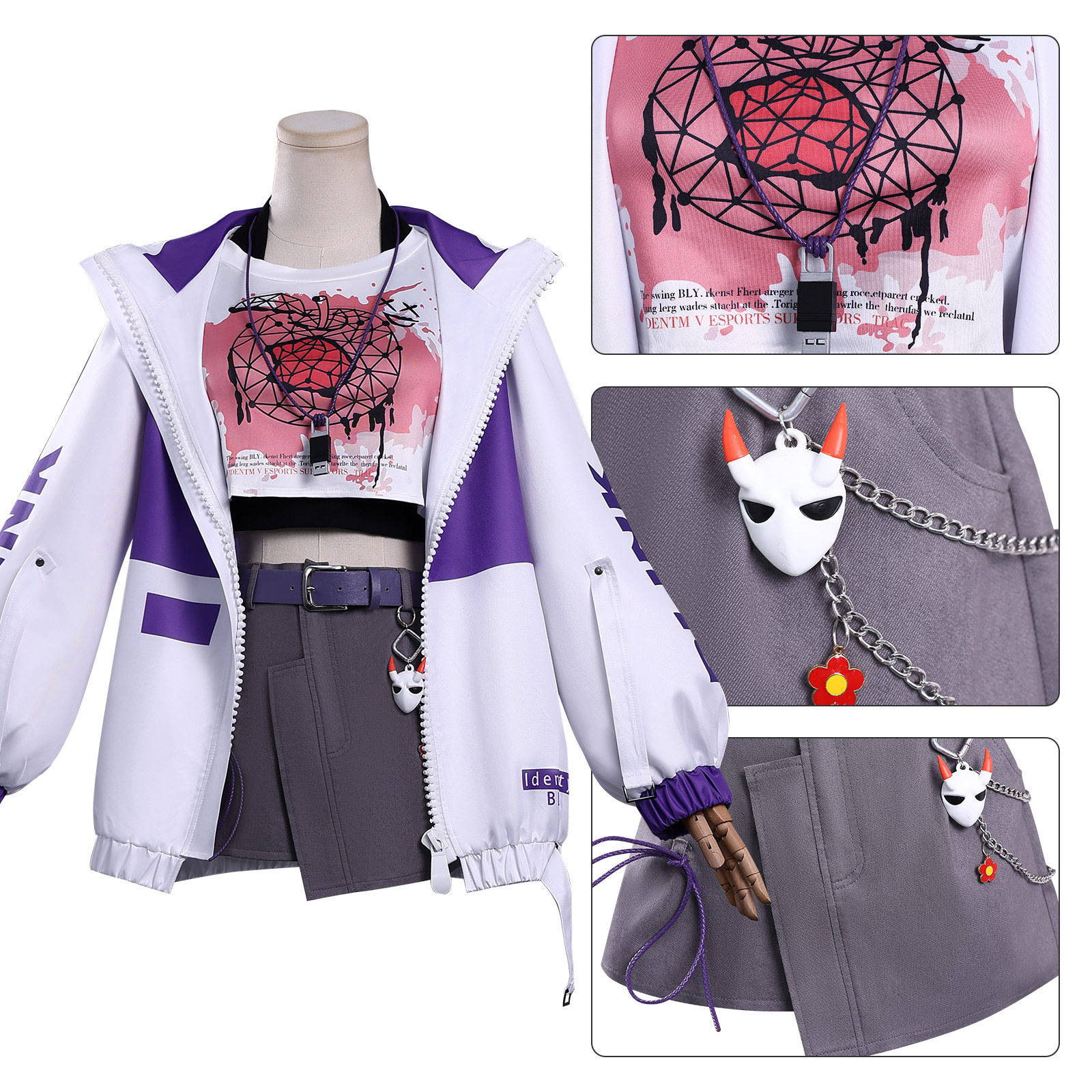 第五人格cos 队长机械师特蕾西cosplay高校电竞皮肤BLK战队cos服