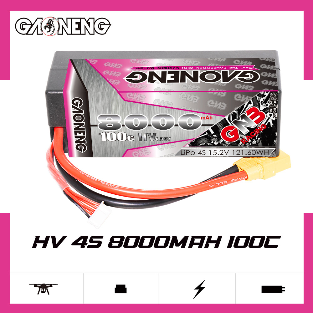 GNB高能8000mAh 4S2P 15.2V 100C HV出线硬壳RC越野车1:8锂电池|ruв категории игрушка/коляска/головоломка/блоки/модель, электрический пульт игрушка частей/инструменты, пульт машину модернизации элемент/запасных частей - от Buy2taobao.com для оказания профессиональной услуги покупки агента Taobao