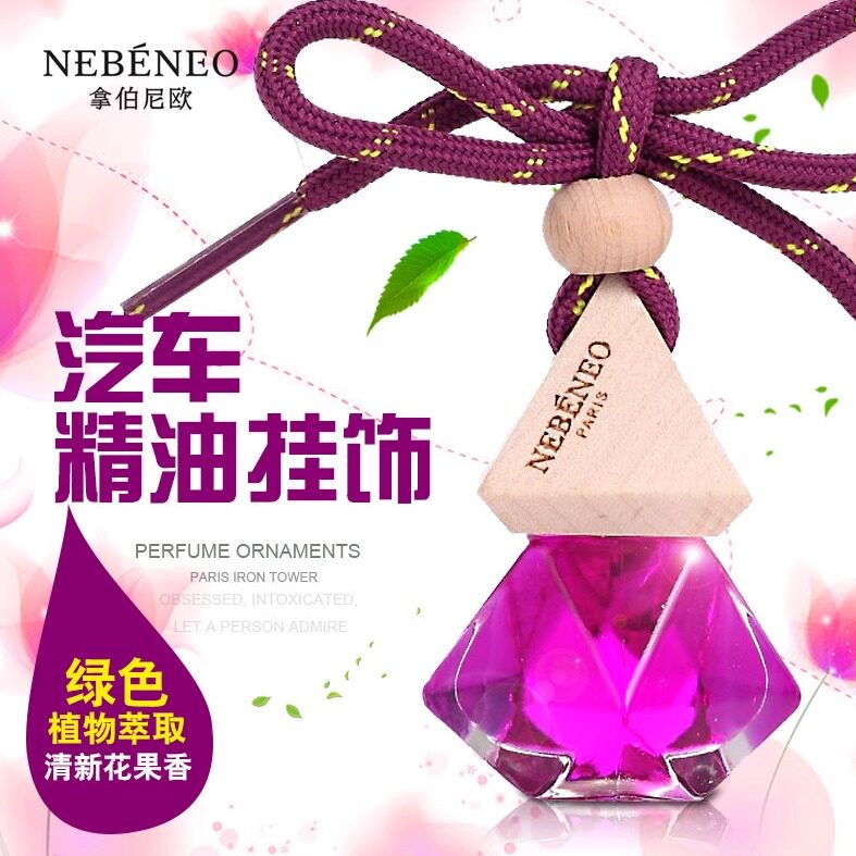 新款车载香水香薰持久除异味座式原木沸石生香座特惠汽挂式装饰