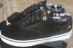 Emerica低帮扎染耐磨防滑双减震透气3E DC学生翻毛皮春秋男滑板鞋