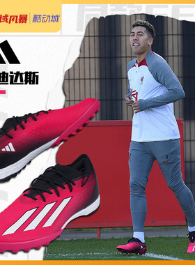 西域风暴 阿迪达斯X SPEEDPORTAL.1 TF高端碎钉人草足球鞋GZ2440