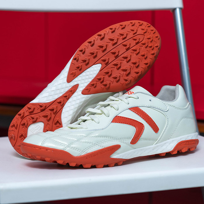 西域风暴tlss卡尔美联名睿系列t-mark2.0缓震tf碎钉袋鼠皮足球鞋