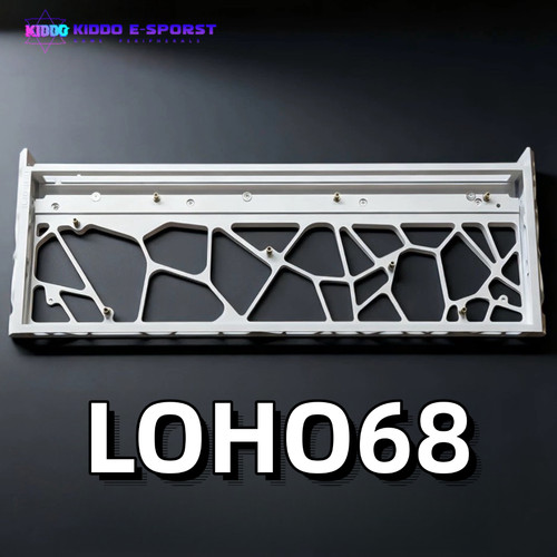 LOHO68镂空铝壳小蜜蜂Made68专用改装铝壳客制化键盘外壳定制改装