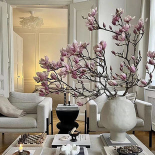 形上法式ins陶瓷花瓶水培插花中古风家居开运大肚福罐花器摆件