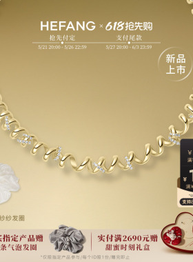 HEFANG何方珠宝卷卷意面项圈项链