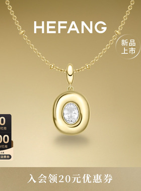 HEFANG何方珠宝黄油欧包项链