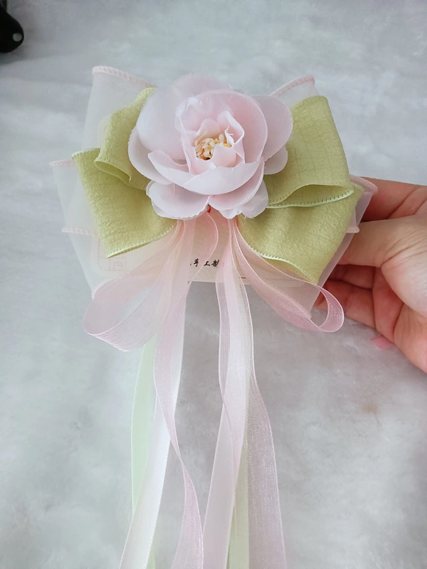 古风大飘带发夹一个