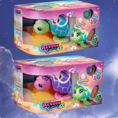 Silverlit银辉会生宝宝的海龟互动发声电子宠物玩具下蛋真乌龟