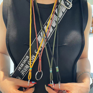 怀旧款 老人小孩钥匙绳钥匙链钥匙圈编织加厚钥匙挂件简约钥匙扣