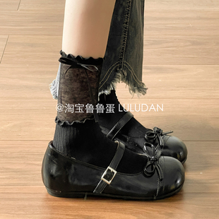 英伦风浅口单鞋女2026新款春季玛丽珍女鞋小皮鞋配裙子百搭休闲鞋