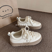 女款 学生小众鞋 2026新款 鲁鲁蛋厚底板鞋 夏季 女鞋 子休闲百搭小白鞋