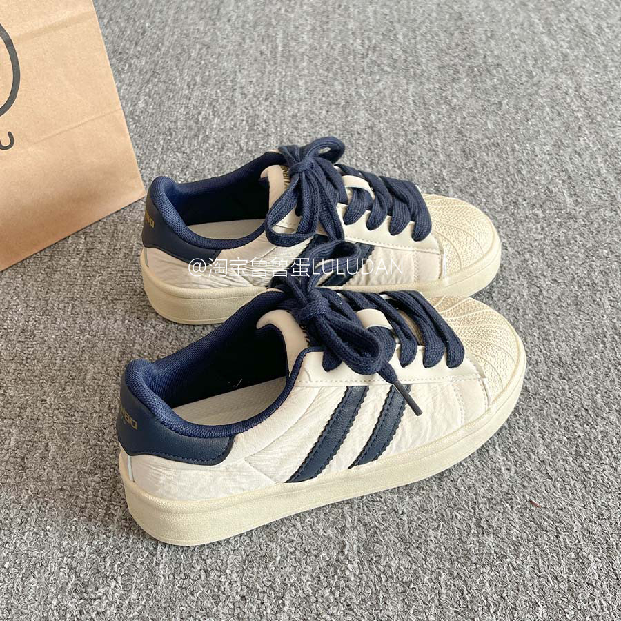 鲁鲁蛋 厚底小白鞋女款2025新款春夏爆款板鞋子女鞋百搭休闲鞋潮,女鞋,休闲板鞋,淘宝优惠券,粉丝福利购,淘宝优惠卷