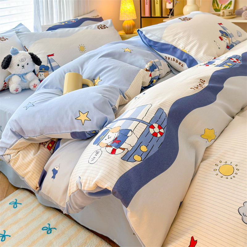 定做订制全棉纯棉被套被罩