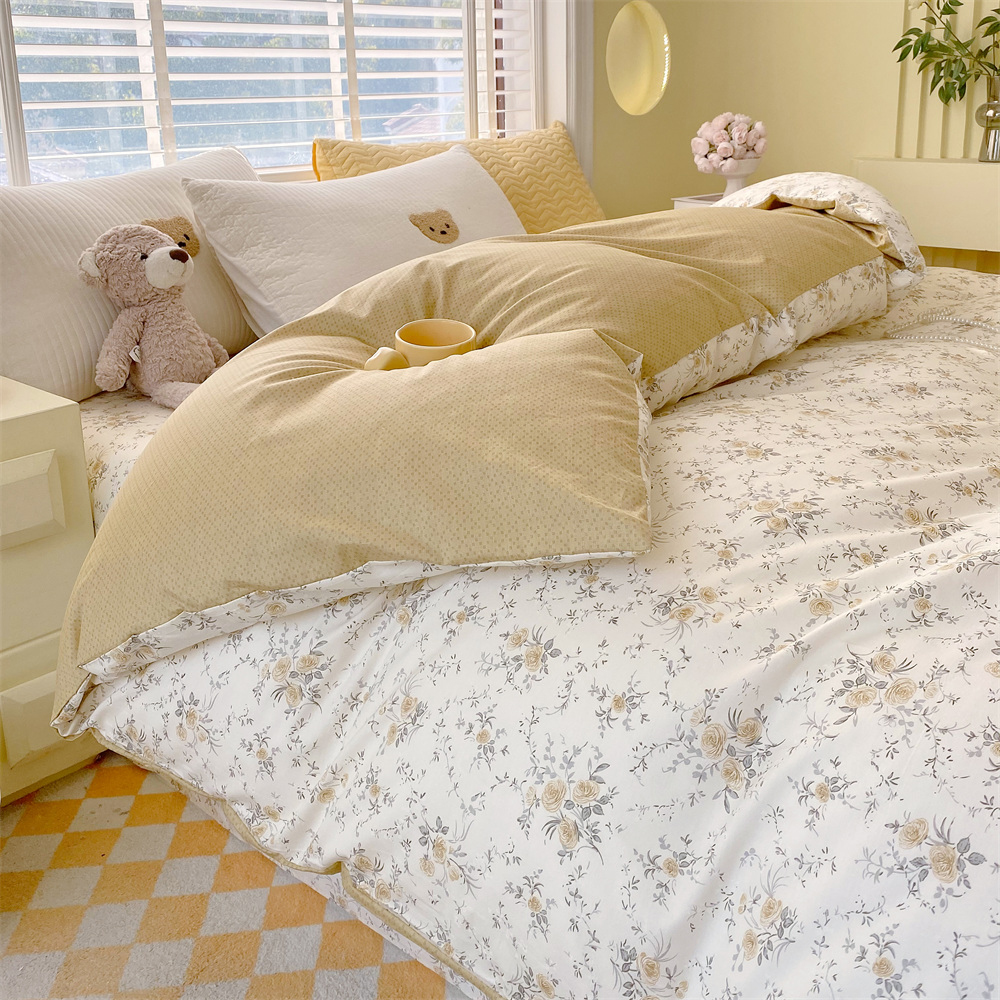 舍马小碎花全棉纯棉被套被罩