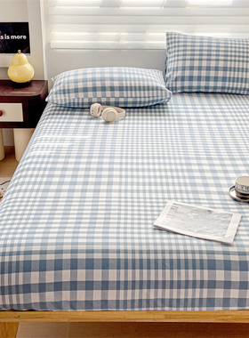 定做订制全棉麻老粗布纯棉床笠床罩100*120*135*150*180*190*200