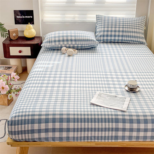 订制A类全棉老粗布纯棉床笠