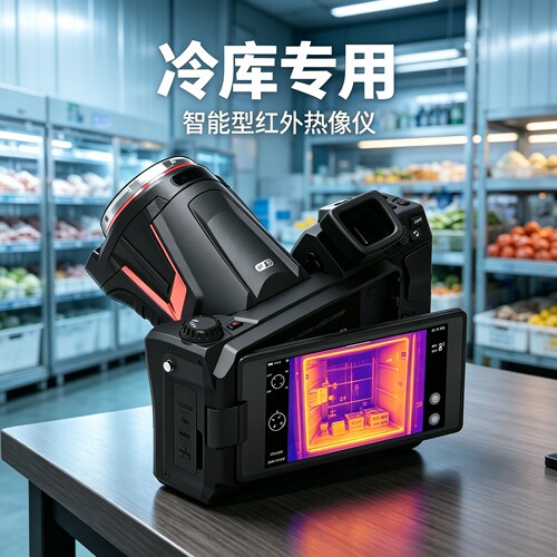 高德智感 PS610冷库专用智能红外热像仪精准测温显示屏多角度可调