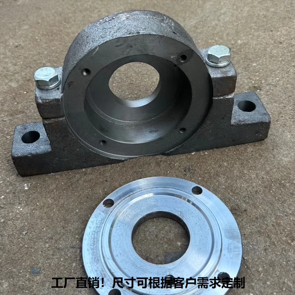 分体式轴承座瓦座重型6307631063116312631363146315316前进机械