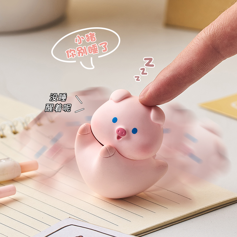 可爱不倒翁摆件桌面办公室情绪稳