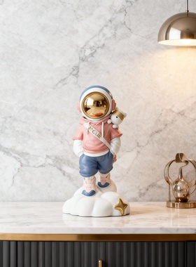 卡通宇航员装饰摆件桌面工艺品