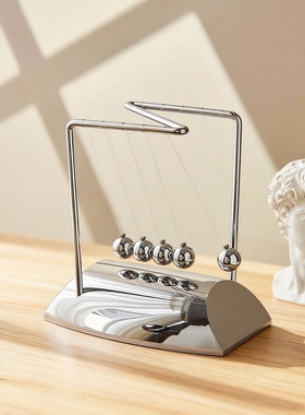 金属牛顿摆撞球物理力学演示器