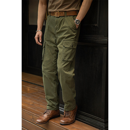 唔刃工装美式重磅皇家军裤休闲裤