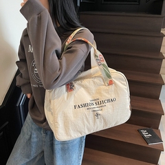 女士外出旅行包时尚大容量短途轻便女高颜值小型便携式单肩手提包