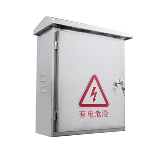 室外监控电源防水箱不锈钢户外配电箱监控设备箱300x400x180mm
