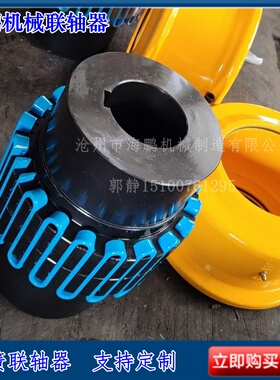 蛇簧联轴器齿轮JS/JSB/JSA6.78.9.10.11.12.13.14.15弹簧外壳国标