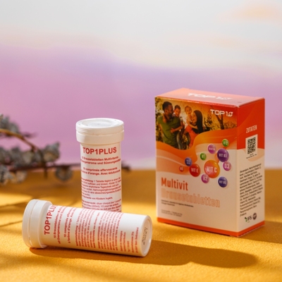 瑞士复合维生素VC泡腾片TOP1PLUS高能素能量棒瑞士线下同款现货