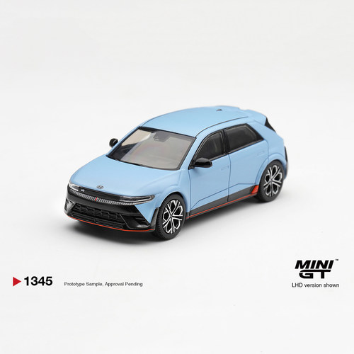 【预售定金】MINIGT 1:64 现代Ioniq 5 N 哑光性能蓝  MGT01345