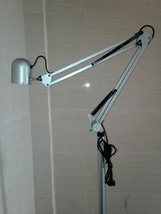 100W红外线灯泡 理疗灯带圆盘支架 美容院理疗家用医用