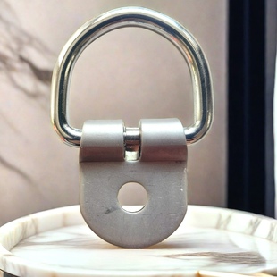 304不锈钢后备箱固定拉环车厢捆绑锁环地板勾锚点集装 箱捆绑吊环