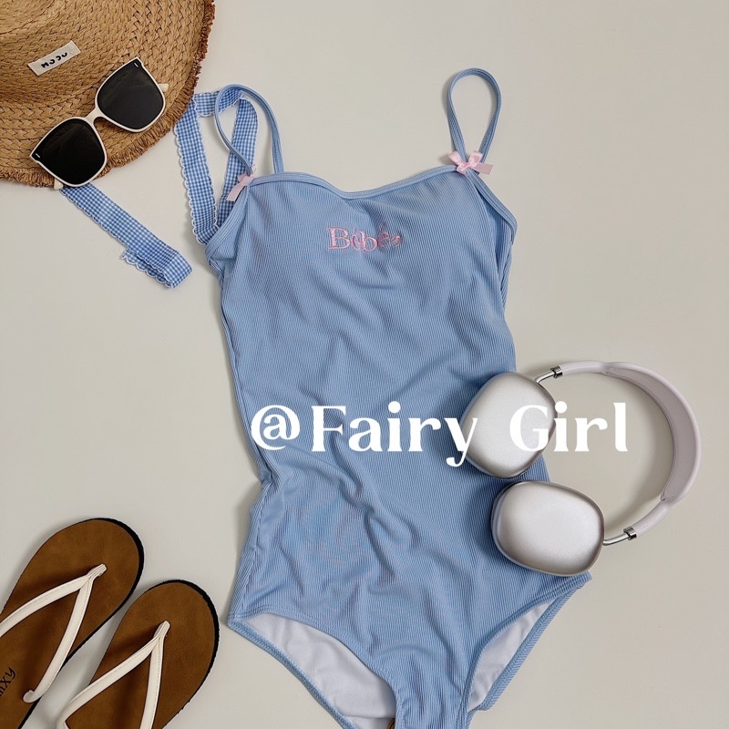 泳衣高级感2024新款泡温泉性感粉色吊带连体三角女款保守遮肉显瘦