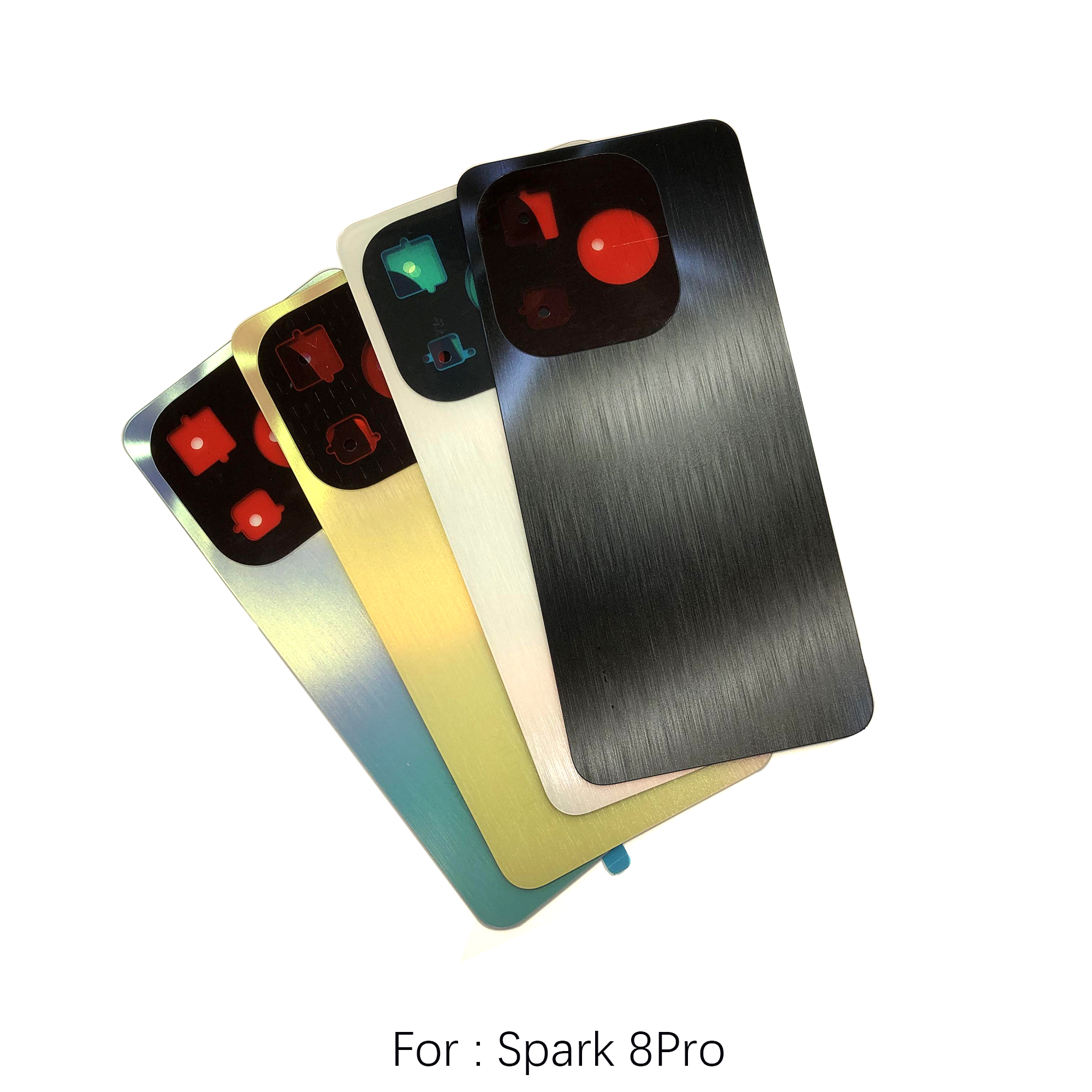 适用于传音Infinix Spark 8c Spark 8Pro Go1后壳手机壳后盖