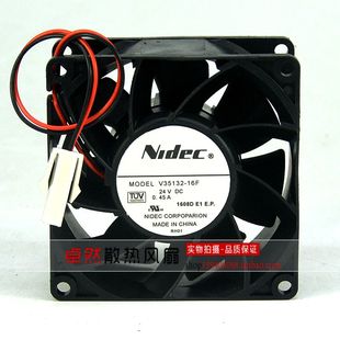 V35132 16F 24V 全新原装 8CM Nidec 0.45A 8038变频器风扇 正品
