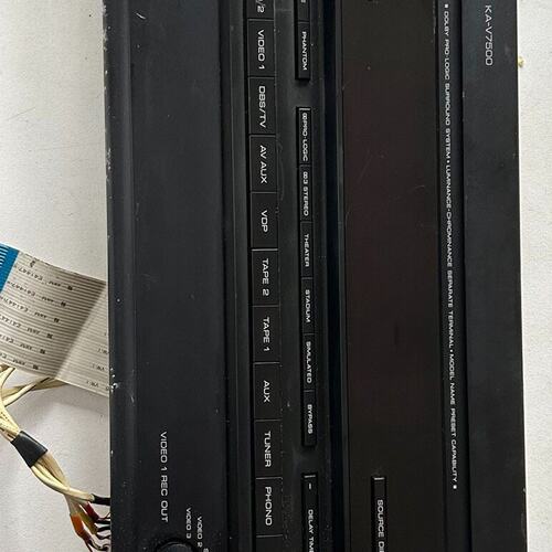 议价健伍KA-V7500前面板总成全正常件面板总体可维修